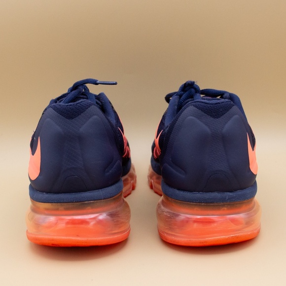 Nike Air Max 2015 Obsidian Orange Athletic Shoes 698903-408 Women's Size 7.5 - Picture 4 of 8